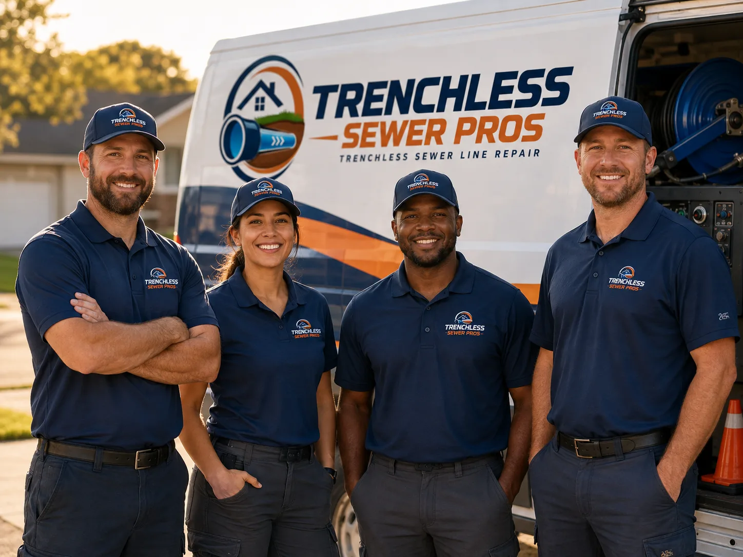 Trenchless Sewer Repair company in Enochs, TX